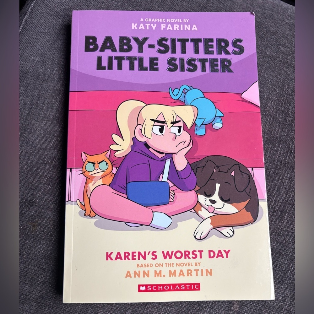 3/$20 Babysitters Little Sister - Karen’s Worst Day by Ann M. Martin paperback